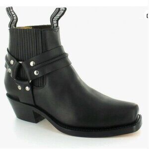 Men’s all Leather Cowboy Boots, Size 10.5